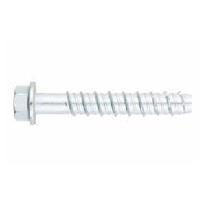 Index TF-E betonschroefanker zeskant 12x 130 Ø12 verzinkt optie 1