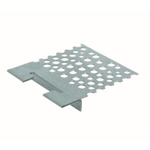 GB RB-lijmplaat 126x117 verzinkt