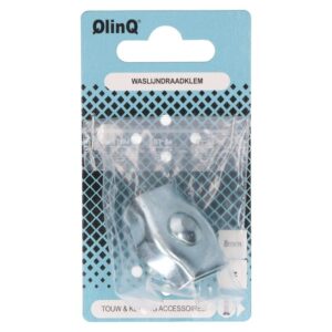 QlinQ waslijndraadklem 8mm verzinkt
