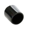 QlinQ pootdop omsteek rond zwart 10mm; 4 per verp