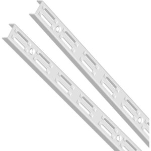 productafbeelding_11044_50.jpg Element System Classic Dubbelrail 50 / 1000mm wit (set van 2 stuks)