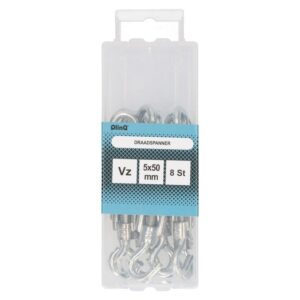 QlinQ draadspanner 5x50mm verzinkt; 8 per verp