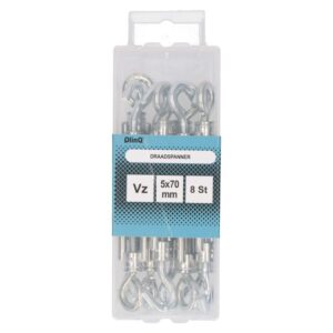 QlinQ draadspanner 5x70mm verzinkt; 8 per verp