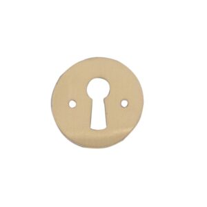 QlinQ sleutelplaat rond 28mm messing
