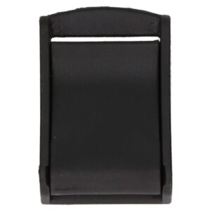 QlinQ textielbandklemsluiting 40mm zwart; 2 per verp