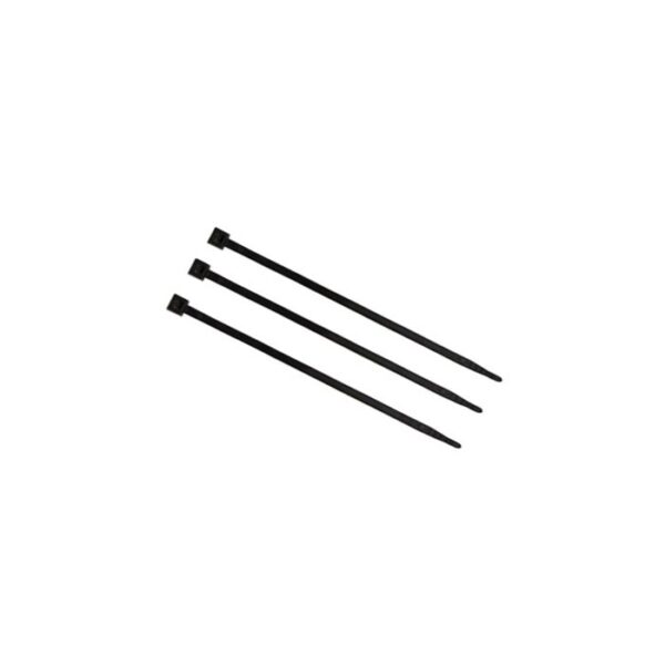 QlinQ bindband 98x2.5mm kunststof zwart; 75 per verp