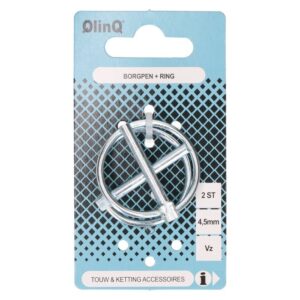 productafbeelding_1594_13.jpg QlinQ borgpen met ring 4.5mm verzinkt; 2 per verp