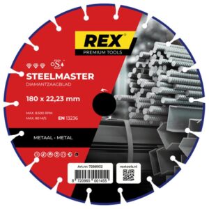 productafbeelding_54594_11.jpg REX Steelmaster diamantzaagblad 180mm asgat 22.23mm voor metaal