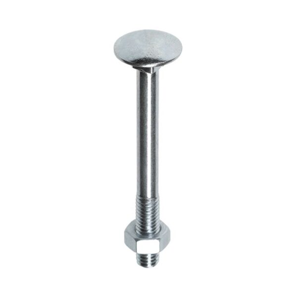 FIS Profi slotbout M 8x140 4.8 verzinkt; 10 stuks