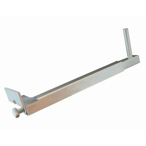 GB gevelklem 370x80 verzinkt 350-460 mm etiket
