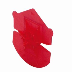 GB universeel clip rood 3.2-4.5mm; 1000st