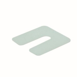 GB uitvulplaat 1mm wit; 480 stuks per doos