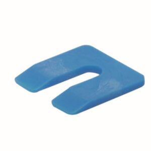 GB uitvulplaat 4mm blauw etiket; 48 per zak