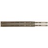QlinQ ladegeleider verzinkt 28 cm inbouwhoogte 17mm; 2 per verp