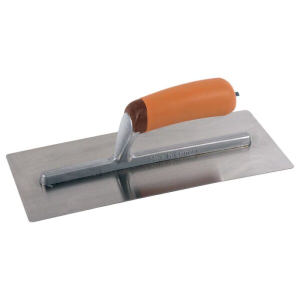 Super Prof pleisterspaan gebogen 305x120x0,80mm rvs afg.h. SG