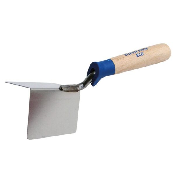 Super Prof Eco hoekschop uitw. scherp 80x60mm rvs HG