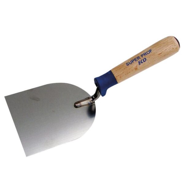 Super Prof Eco bandtroffel 80mm rvs HG