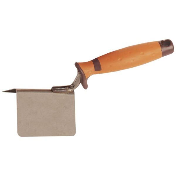 Super Prof Eco hoekschop uitw. dubbeltje rond 8mm80x25mm rvs SG