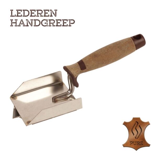 Super Prof Eco Pure hoekschop inw. met V 90x80x20mm rvs LG
