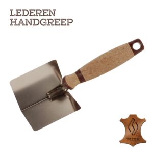 Super Prof Eco Pure hoekschop inw. scherpe hoek 80x60mm rvs LG