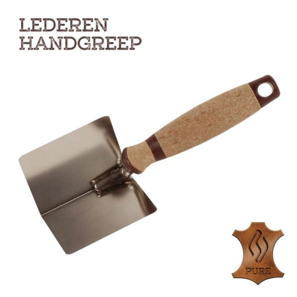 Super Prof Eco Pure hoekschop inw. scherpe hoek 80x60mm rvs LG