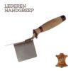 Super Prof Eco Pure hoekschop uitw. dubbeltje rond 80x25mm rvs LG
