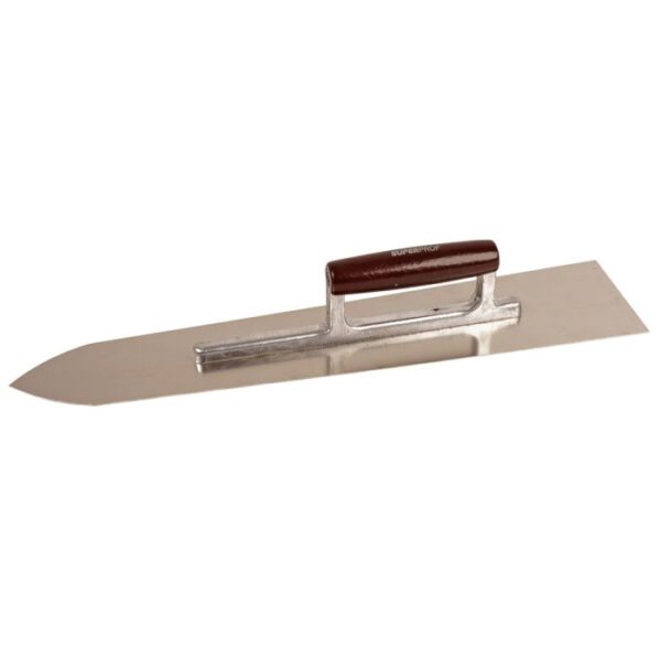 Super Prof Eco vloerspaan 500x110mm rvs korte ang spits dikte 1,0mm HG