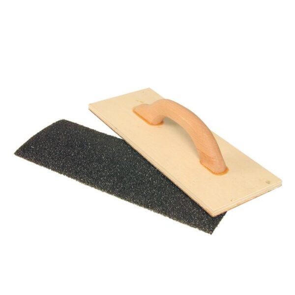 Super Prof, schuurbord hout carborundum, 400x150 mm k. 16