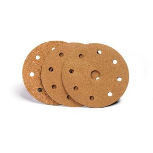 Carbide, Schuurplaat diam.125 mm 9H velcro G120