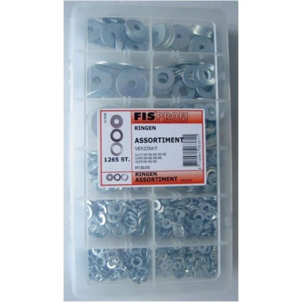 productafbeelding_7002_12.jpg FIS Profi assortimentsdoos ringen sluit-,veer- & carroring vz; 1265st
