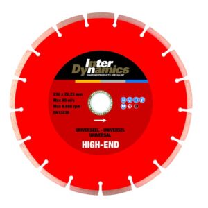 InterDynamics Universeel High-End diamantzaagblad 350mm, 30.0mm