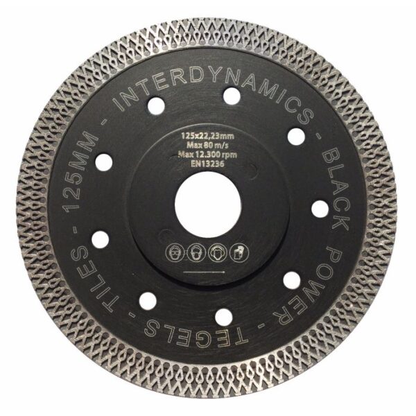 productafbeelding_7679_12.jpg InterDynamics Tile Power Premium diamantblad 180mm 25.4mm