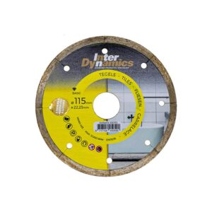 productafbeelding_7775_12.jpg InterDynamics Tegel Basic diamantzaagblad 115mm, 22.23mm
