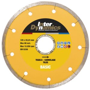 productafbeelding_7779_12.jpg InterDynamics Tegel Basic diamantzaagblad 230mm, 22.23mm
