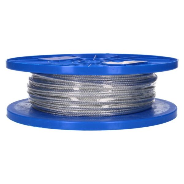 QlinQ staaldraad 3mm verzinkt; rol 150mtr