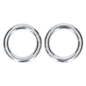 QlinQ ring 9mm verzinkt; 2 per verp