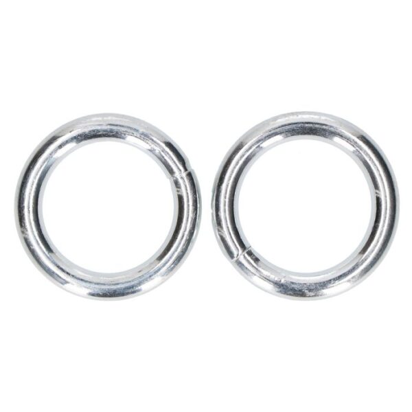 QlinQ ring 9mm verzinkt; 2 per verp