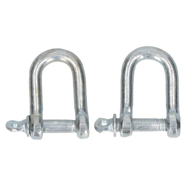 QlinQ D-sluiting 6 mm verzinkt; 2 per verp
