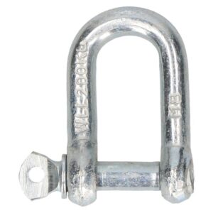 QlinQ D-sluiting 8 mm verzinkt