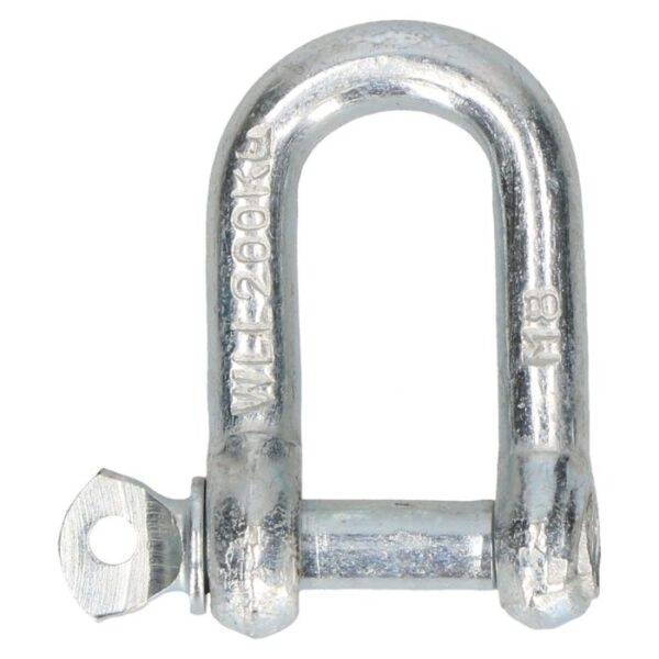 QlinQ D-sluiting 8 mm verzinkt