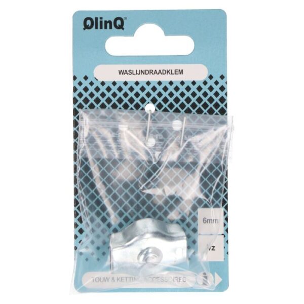 QlinQ waslijndraadklem 6mm verzinkt